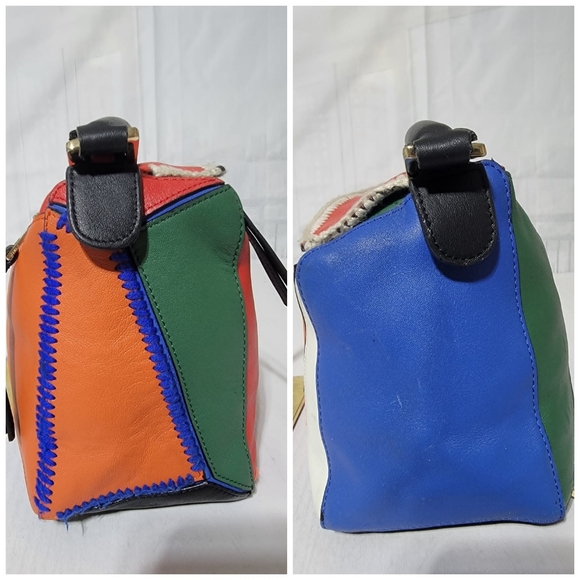 LOEWE Patchwork Puzzle Bag Multicolor Medium - Picture 7 of 16
